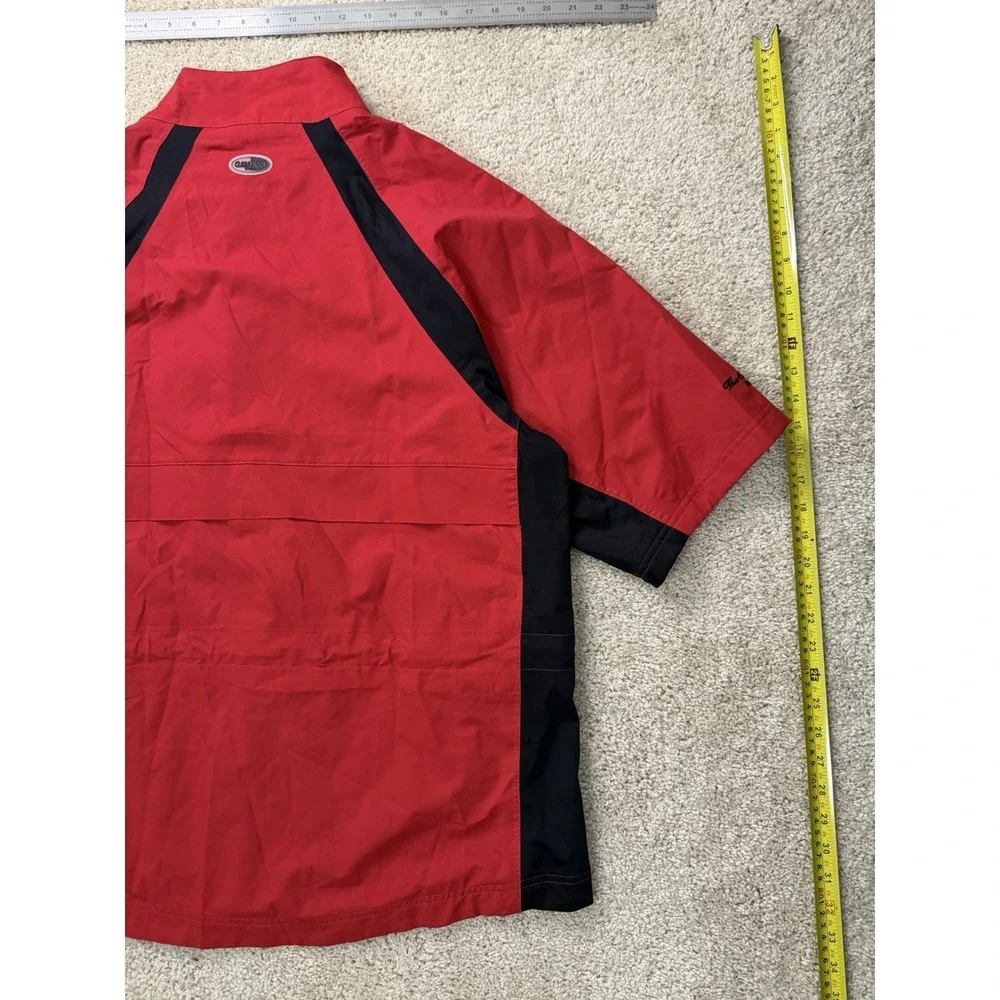Adidas Golf Short Sleeve The Country Club Brookline 2007 Roundup Red‎ Large